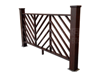 高耐色竹木欄桿-3