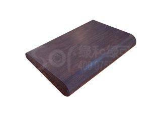 高耐色竹木欄桿扶手-3