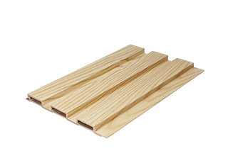 覆膜生態木格柵LBO204-金橡木