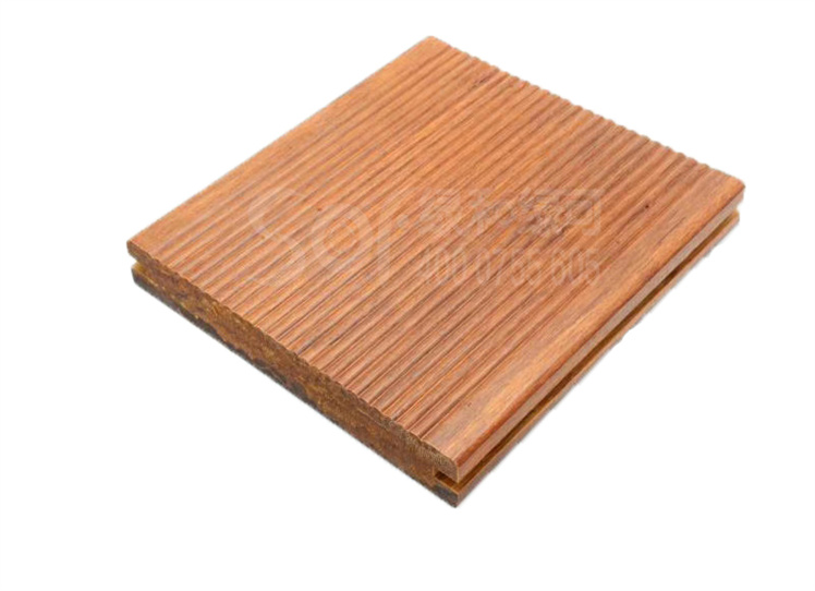 戶外淺碳細波紋竹木地板