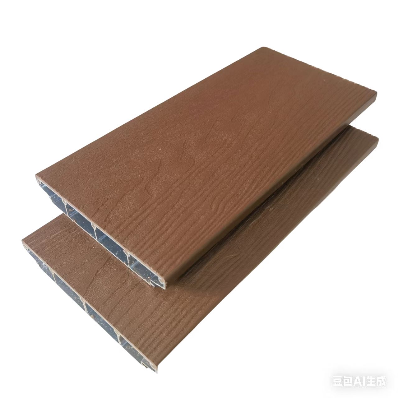 共擠鋁合金塑木彈性地板D-B14523